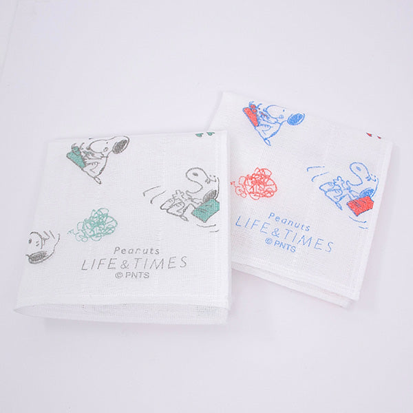 Peanuts LIFE&TIMESオリジナル かやふきん (パターン)