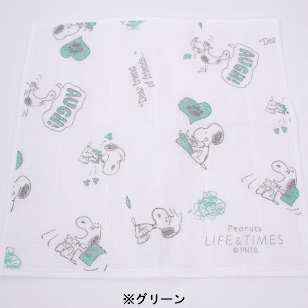 Peanuts LIFE&TIMESオリジナル かやふきん (パターン)