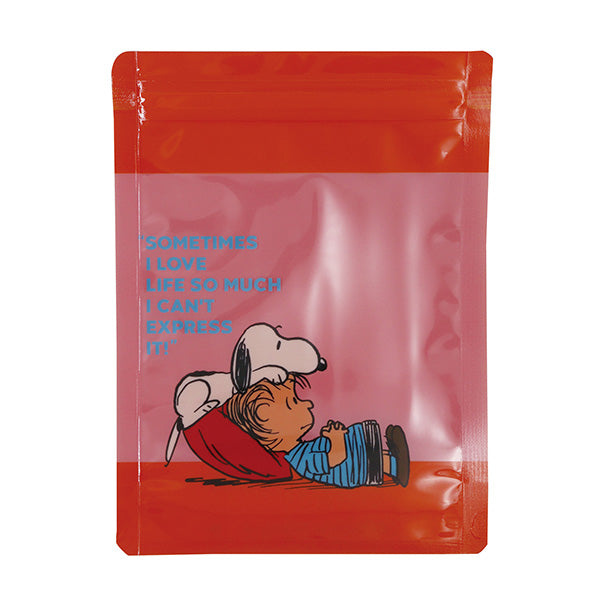 スヌーピー ストレージバッグセット 4P (スヌーピー&ライナス/オレンジ)