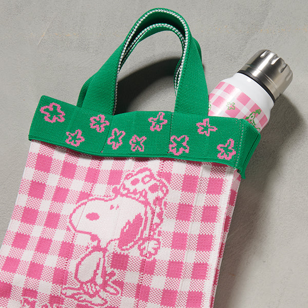 【おかいものSNOOPY限定】KNT365 ニットミニトート (MAKE MY DAY!)