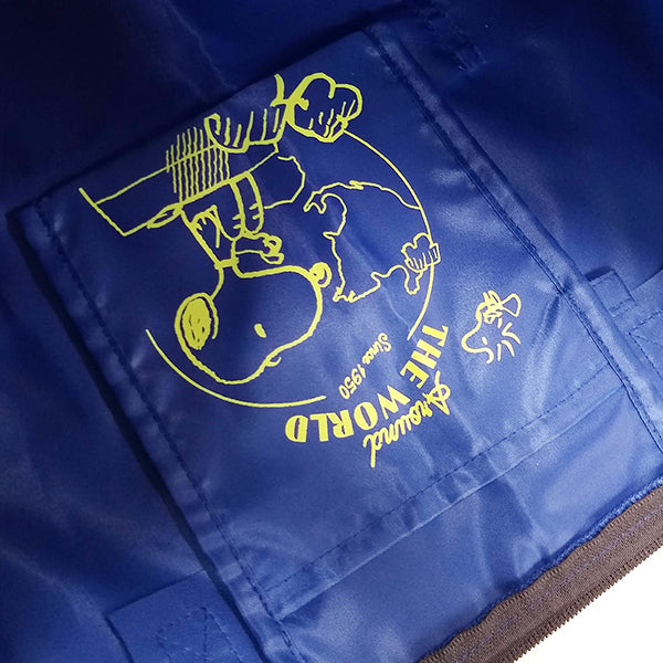 スヌーピー 折りたたみファスナートートMサイズ (ワールド)