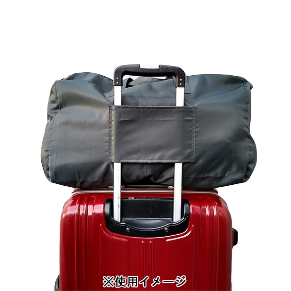 スヌーピー 大型折りたたみボストンバッグ (マウンテン/ダークグリーン)