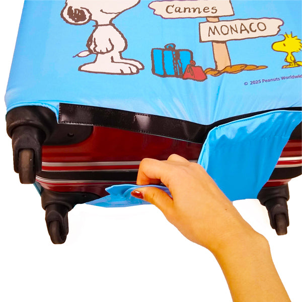 スヌーピー スーツケースカバー Lサイズ (ワールド)