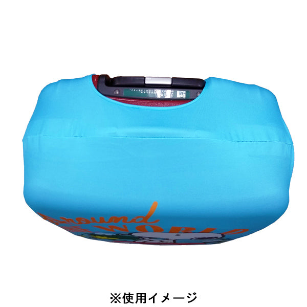 スヌーピー スーツケースカバー Lサイズ (ワールド)