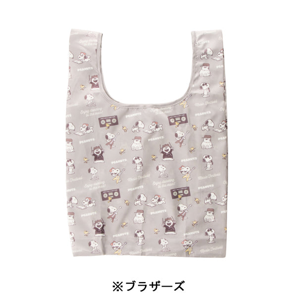 スヌーピー エコバッグ (ロックンロールシリーズ)