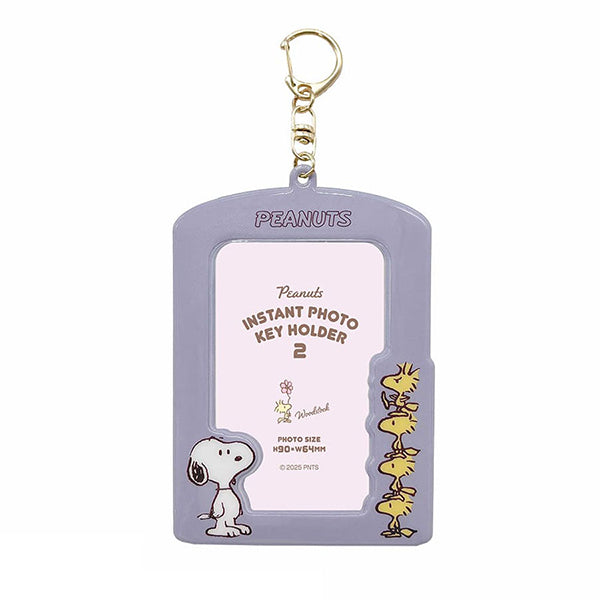 スヌーピー インスタントフォトキーホルダー (ウッドストック)