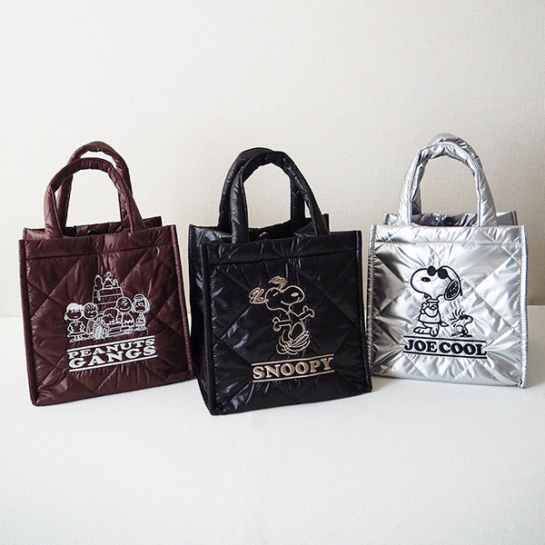 スヌーピー パフィーキュービックバッグ