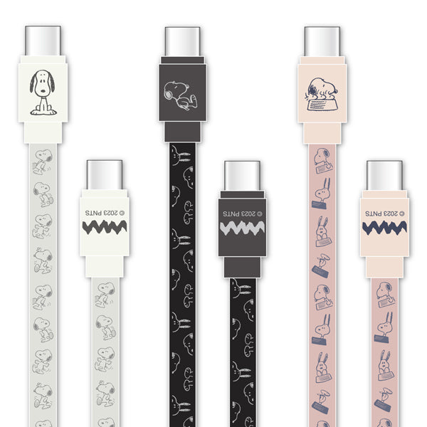 スヌーピー PD60W 対応 USB2.0 Type-Cケーブル