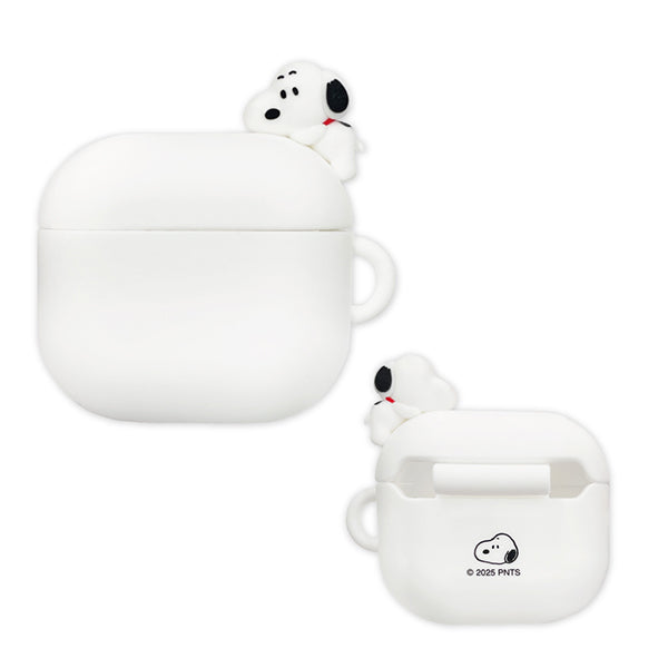 スヌーピー AirPods 4 対応 シリコンケース