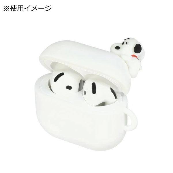 スヌーピー AirPods 4 対応 シリコンケース