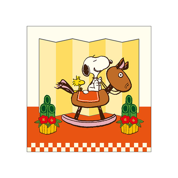 スヌーピー 伊予和紙ぽち袋 二つ折り (午)