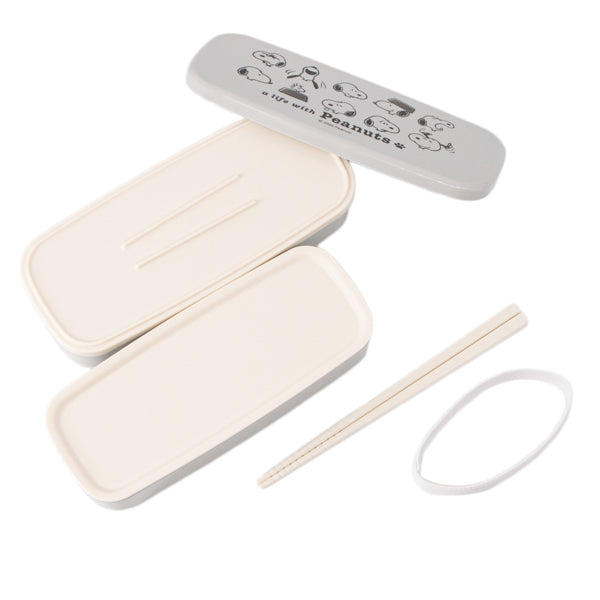 スヌーピー 2段ランチボックス (A LIFE WITH PEANUTS)