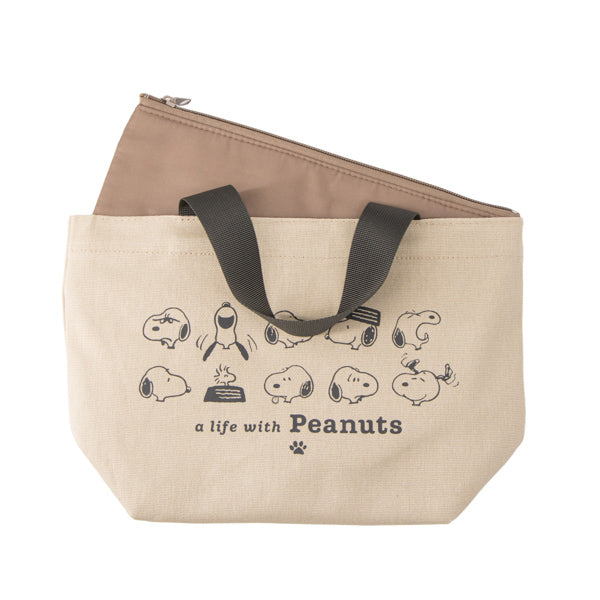 スヌーピー ランチバッグ (A LIFE WITH PEANUTS)