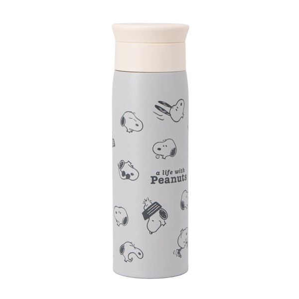 スヌーピー ステンレスボトル 500ml (A LIFE WITH PEANUTS)