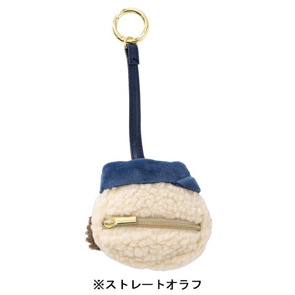 スヌーピー ボアミニポーチチャーム