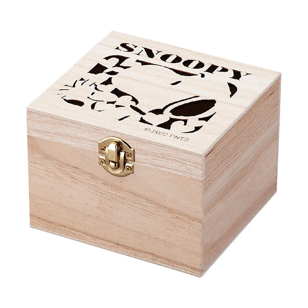 スヌーピー 木箱入りマグ (HAPPY COLOR)