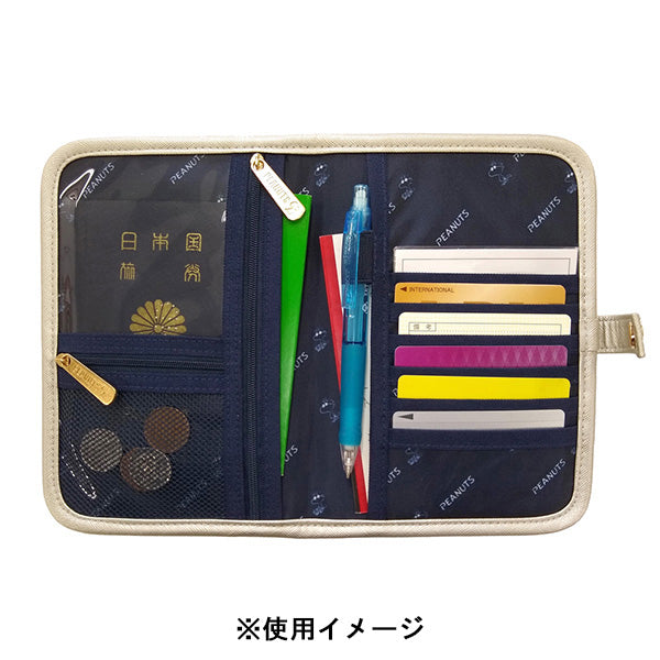 スヌーピー マルチケース (フェイクレザー/ジョー・クール)