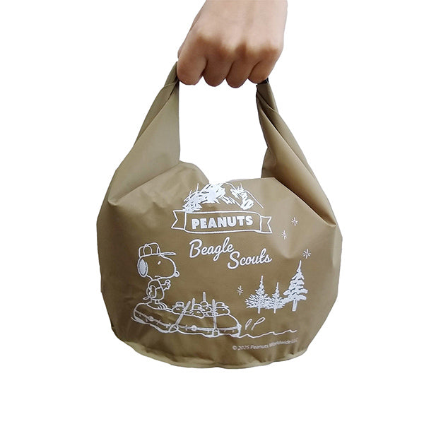 スヌーピー 防水バッグ 5L (ボート/カーキ)