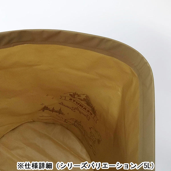 スヌーピー 防水バッグ 10L (ボート/ブラック)