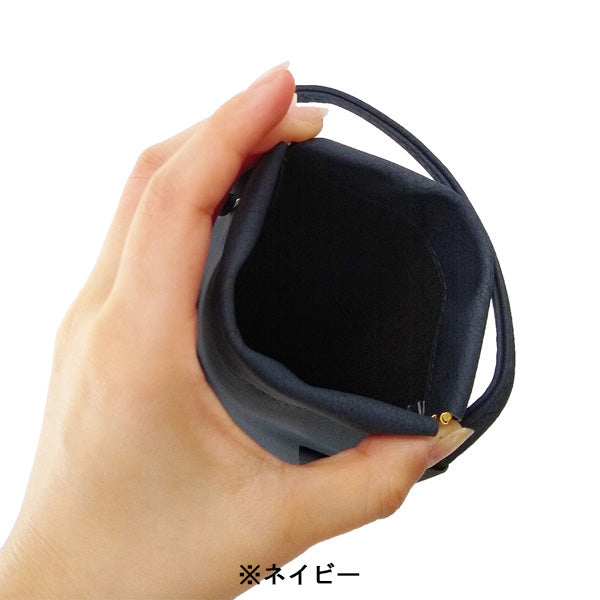 スヌーピー ばね口ネックポーチ (75th/ロゴ)