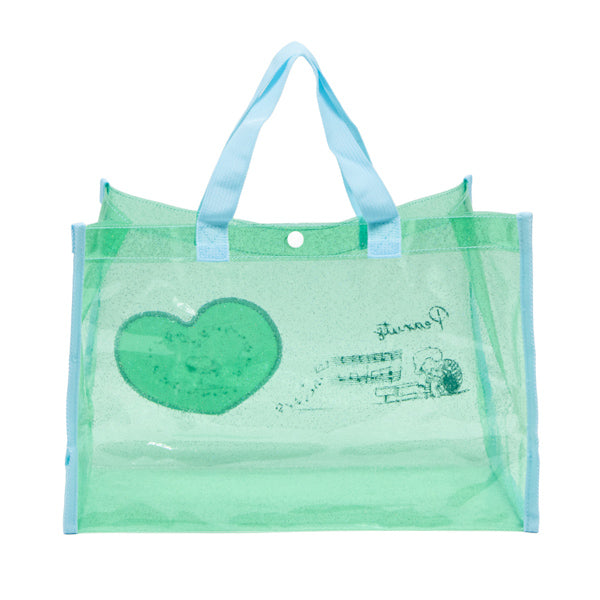 スヌーピー PVCバッグ (ミント)