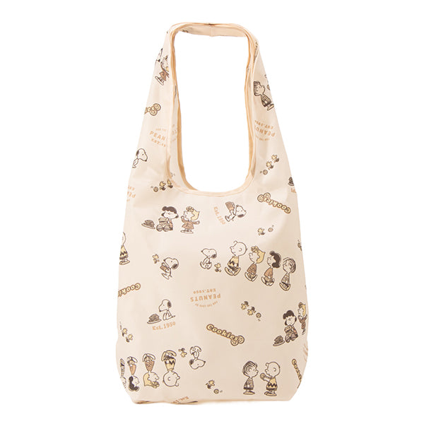スヌーピー カラビナ付き底マチエコバック (COOKIE!)