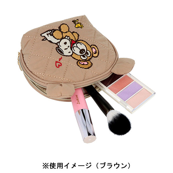 スヌーピー ラウンドポーチ (Snoopy&CuddlyBears)