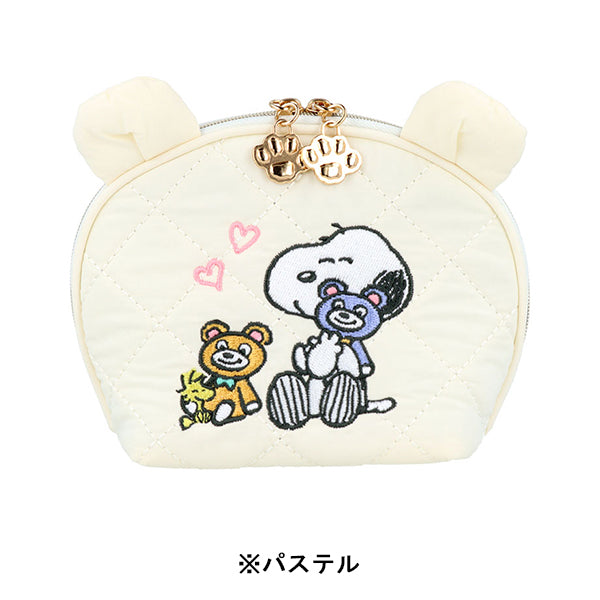スヌーピー ラウンドポーチ (Snoopy&CuddlyBears)