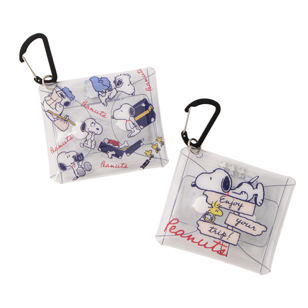 スヌーピー スヌーピー クリアマルチケースSS (enjoy your trip)