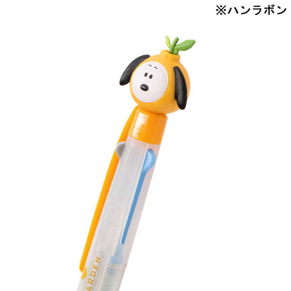 SNOOPY GARDEN マスコット3色ボールペン