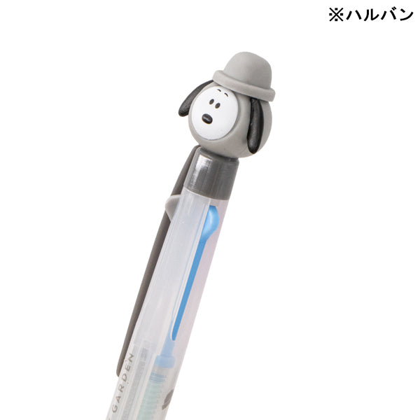SNOOPY GARDEN マスコット3色ボールペン