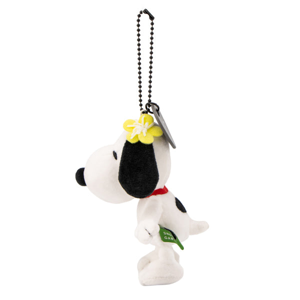 SNOOPY GARDEN ぬいぐるみミニキーリングセット(菜の花とハルバン)
