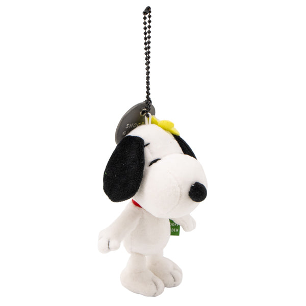 SNOOPY GARDEN ぬいぐるみミニキーリングセット(菜の花とハルバン)