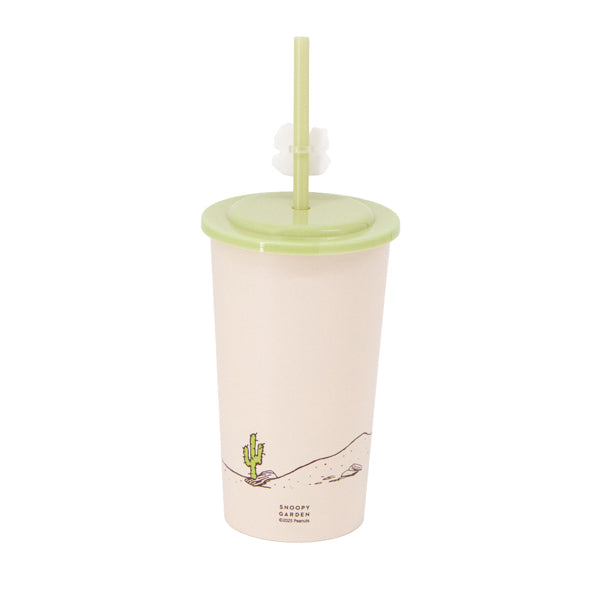 SNOOPY GARDEN リユーザブルカップセット(砂漠の水一杯)