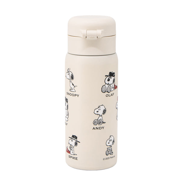 スヌーピー ワンプッシュステンレスボトル350mL (Have a blast)