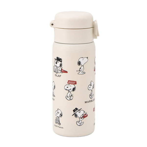 スヌーピー ワンプッシュステンレスボトル350mL (Have a blast)