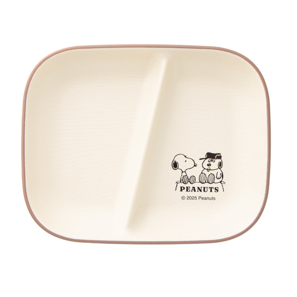 スヌーピー ランチプレートスクエア (CONTENT&HAPPY)