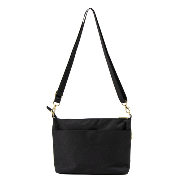 スヌーピー 横長Wファスナーショルダーバッグ (Take it easy)