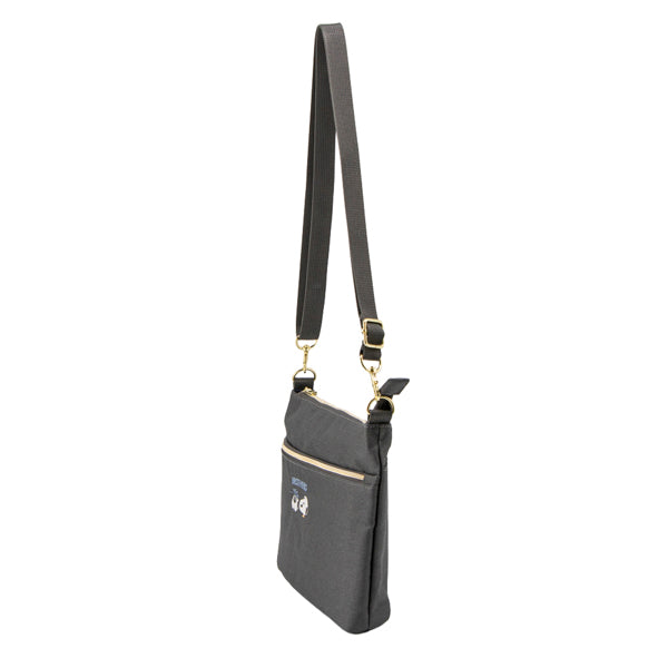 スヌーピー 横長Wファスナーショルダーバッグ (仲良しブラザーズ)