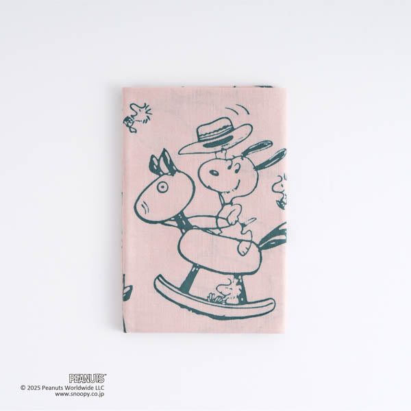 スヌーピー かまわぬ てぬぐい (ホーススヌーピー/ちらし)