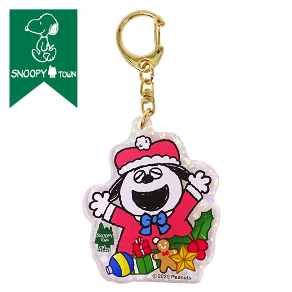 スヌーピー ホログラムアクリルキーチェーン オラフ (Can’t wait for Christmas!!)