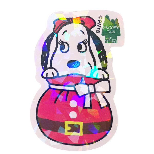 スヌーピー ホログラムステッカー6枚セット (Can’t wait for Christmas!!)