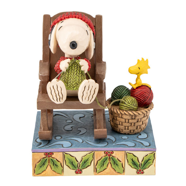 PEANUTS JIM SHORE フィギュア Handmade Happiness