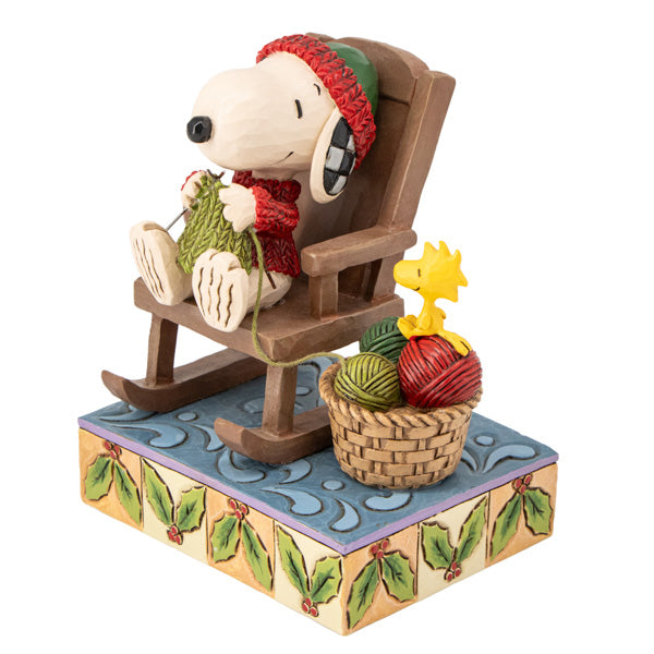 PEANUTS JIM SHORE フィギュア Handmade Happiness