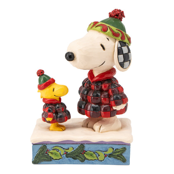 PEANUTS JIM SHORE フィギュア Cozy Companions