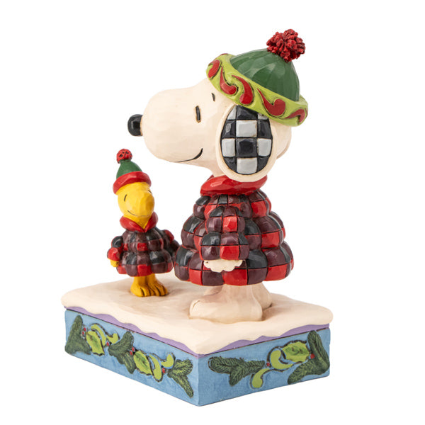 PEANUTS JIM SHORE フィギュア Cozy Companions