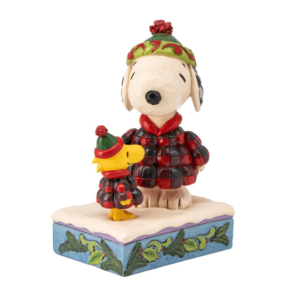 PEANUTS JIM SHORE フィギュア Cozy Companions