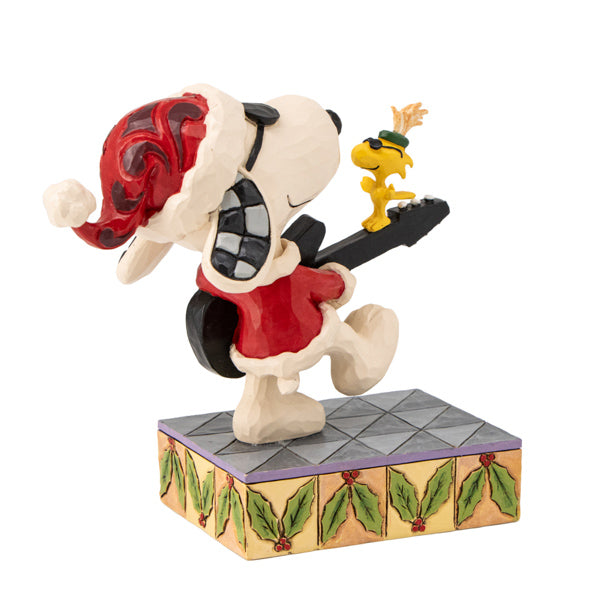 PEANUTS JIM SHORE フィギュア Rock‘n’Roll Duo