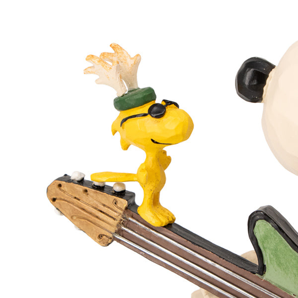PEANUTS JIM SHORE フィギュア Rock‘n’Roll Duo