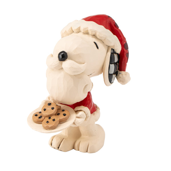 PEANUTS JIM SHORE Santa Snoopy Santa with Beard Mini